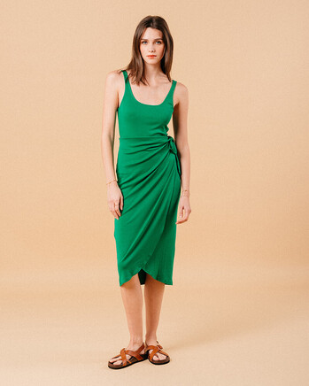 GREEN DRESS (MIROIR) GRACE&MILA