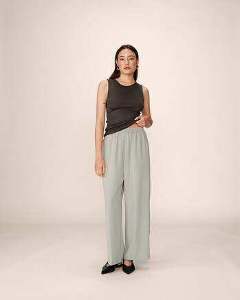 TROUSERS VERT PICASSO GRACE&MILA