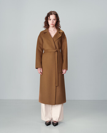 CAMEL  COAT (NOEMIE) GRACE&MILA