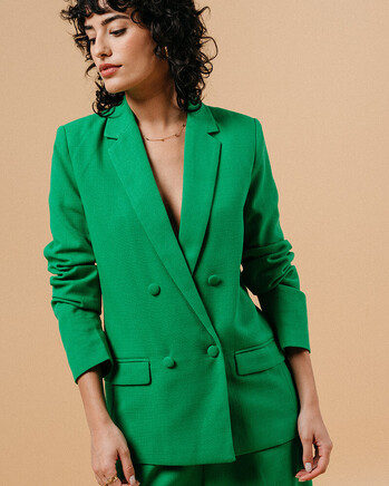 JACKET GREEN (MAZARINE) GRACE&MILA