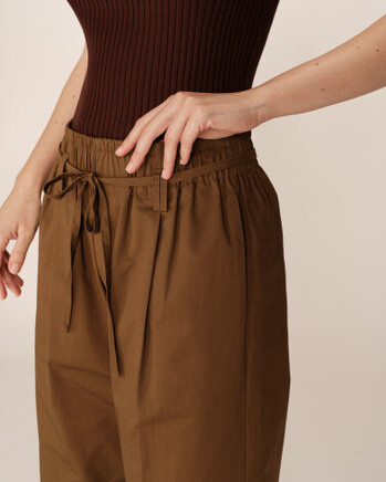 TROUSERS MARRON PETERSON GRACE&MILA